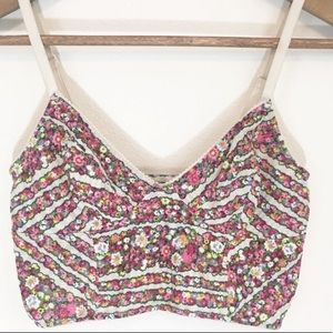 Intimately Free People Floral Lace Bralette